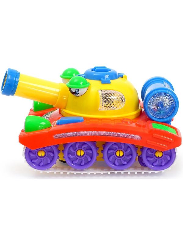 Танк «Разрушитель», стреляет, работает от батареек, световые и звуковые эффекты