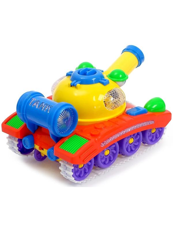 Танк «Разрушитель», стреляет, работает от батареек, световые и звуковые эффекты