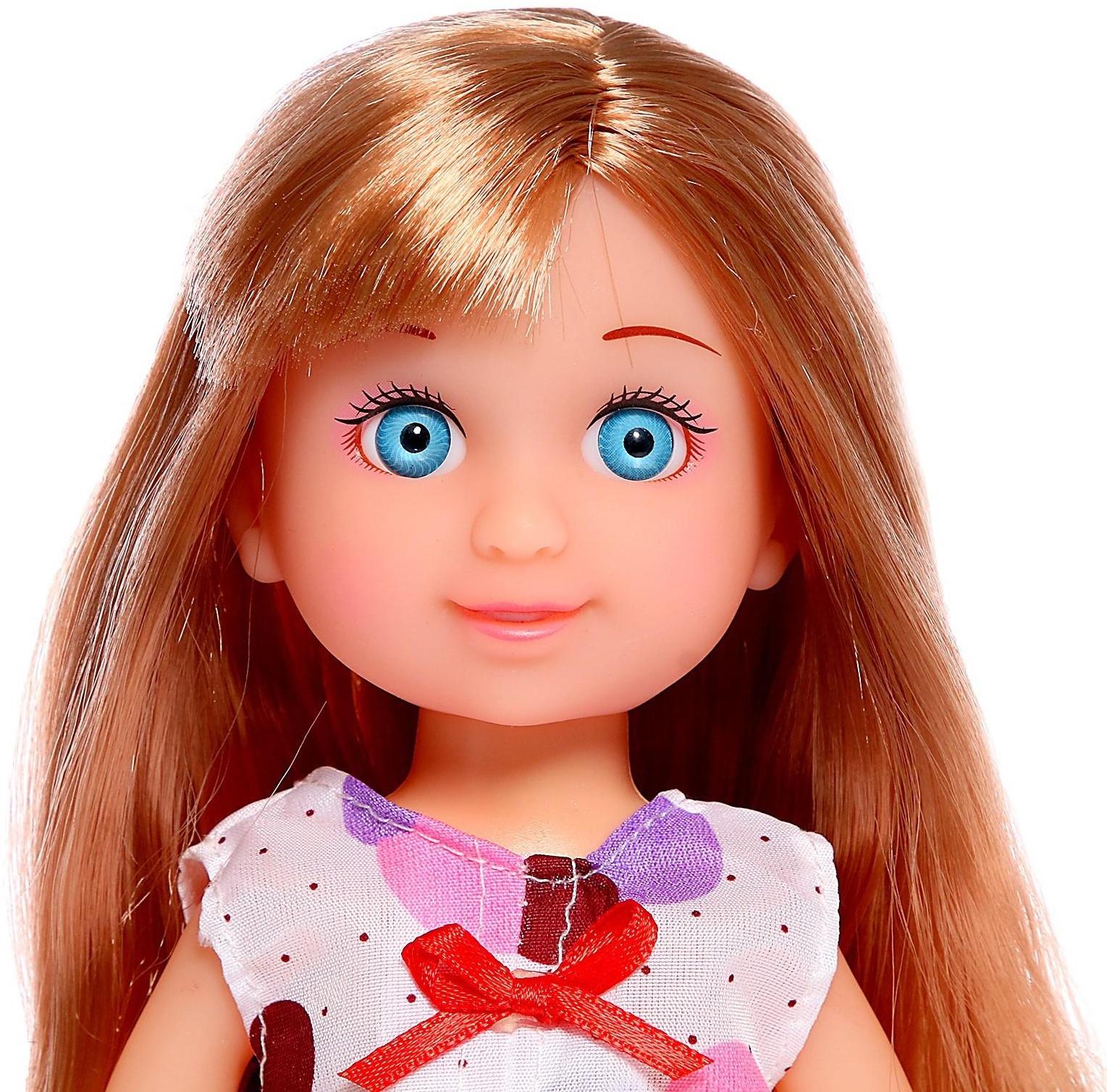 Кукла классическая «Даша» в платье, МИКС