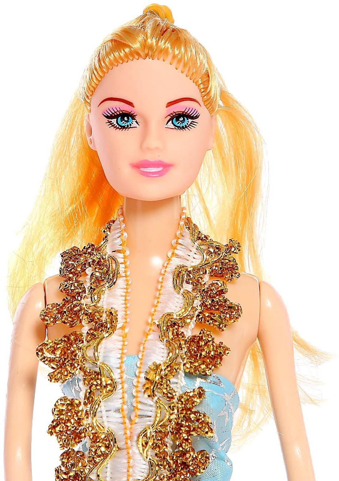 Кукла-модель «Нелли» с набором платьев, МИКС