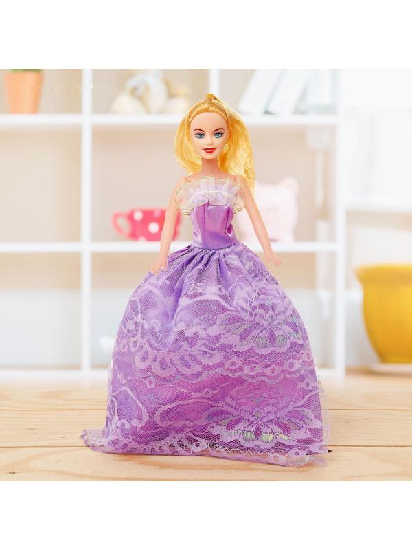 Кукла-модель «Лиза» в платье, цвета МИКС