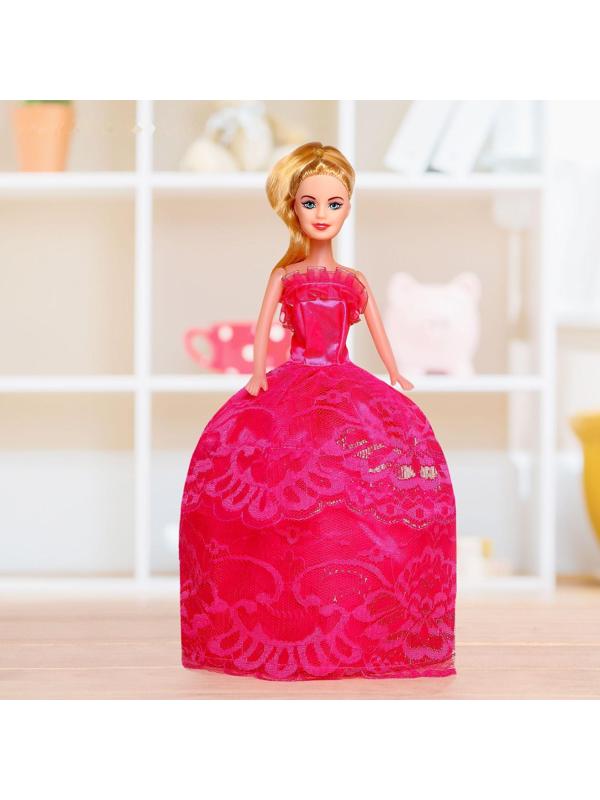 Кукла-модель «Лиза» в платье, цвета МИКС