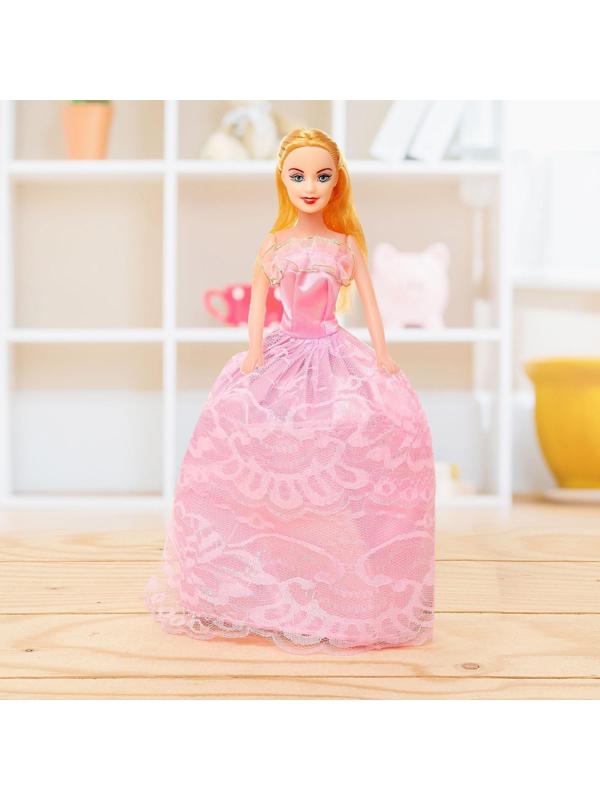 Кукла-модель «Лиза» в платье, цвета МИКС