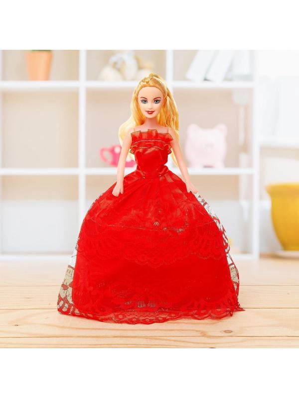 Кукла-модель «Лиза» в платье, цвета МИКС