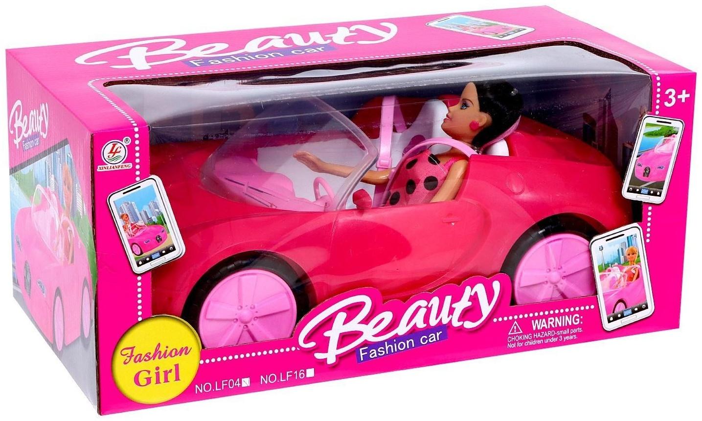 Кукла-модель «Алёна» на машине
