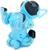 Робот-собака «Паппи», радиоуправляемый, световые и звуковые эффекты, работает от аккумулятора, цвет голубой