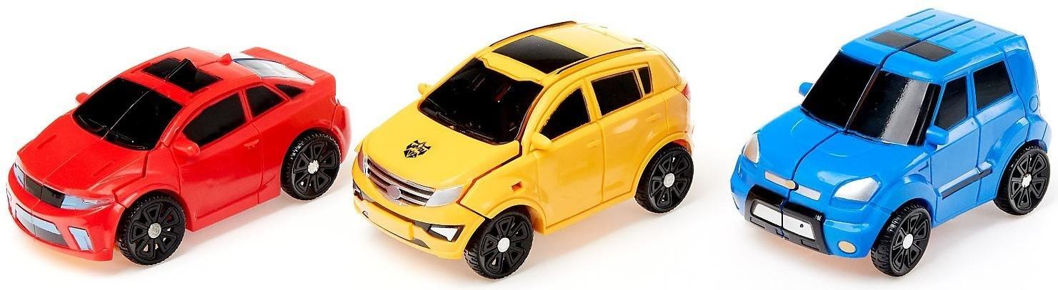 Набор роботов «Супербот», трансформируется, собирается из трёх роботов