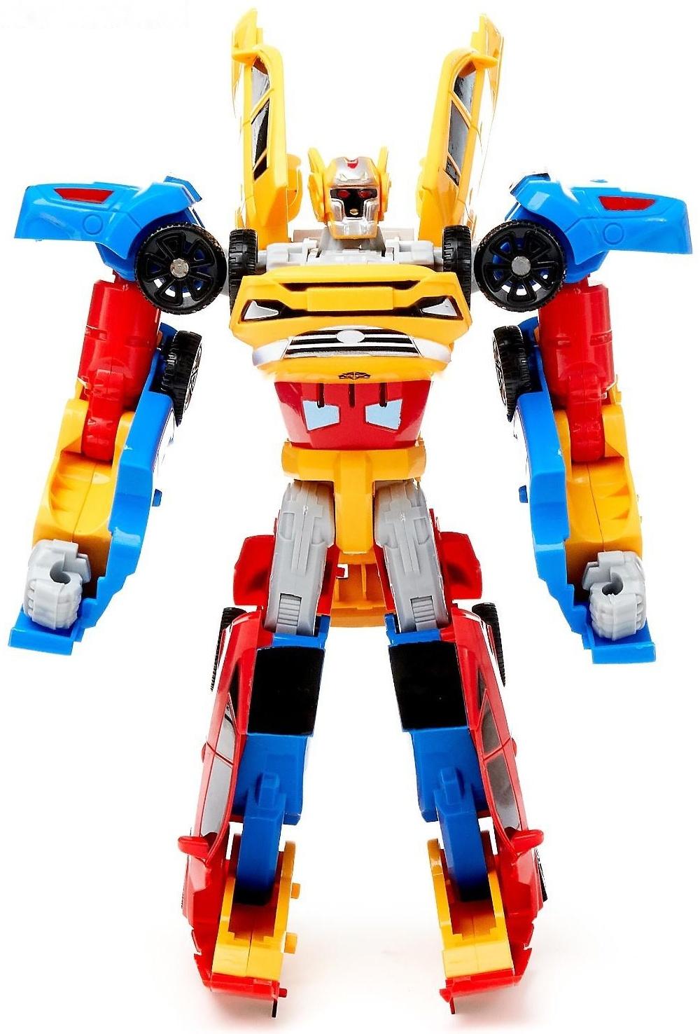 Набор роботов «Супербот», трансформируется, собирается из трёх роботов