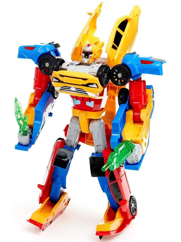 Набор роботов «Супербот», трансформируется, собирается из трёх роботов