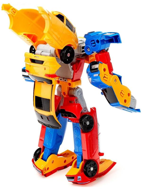 Набор роботов «Супербот», трансформируется, собирается из трёх роботов