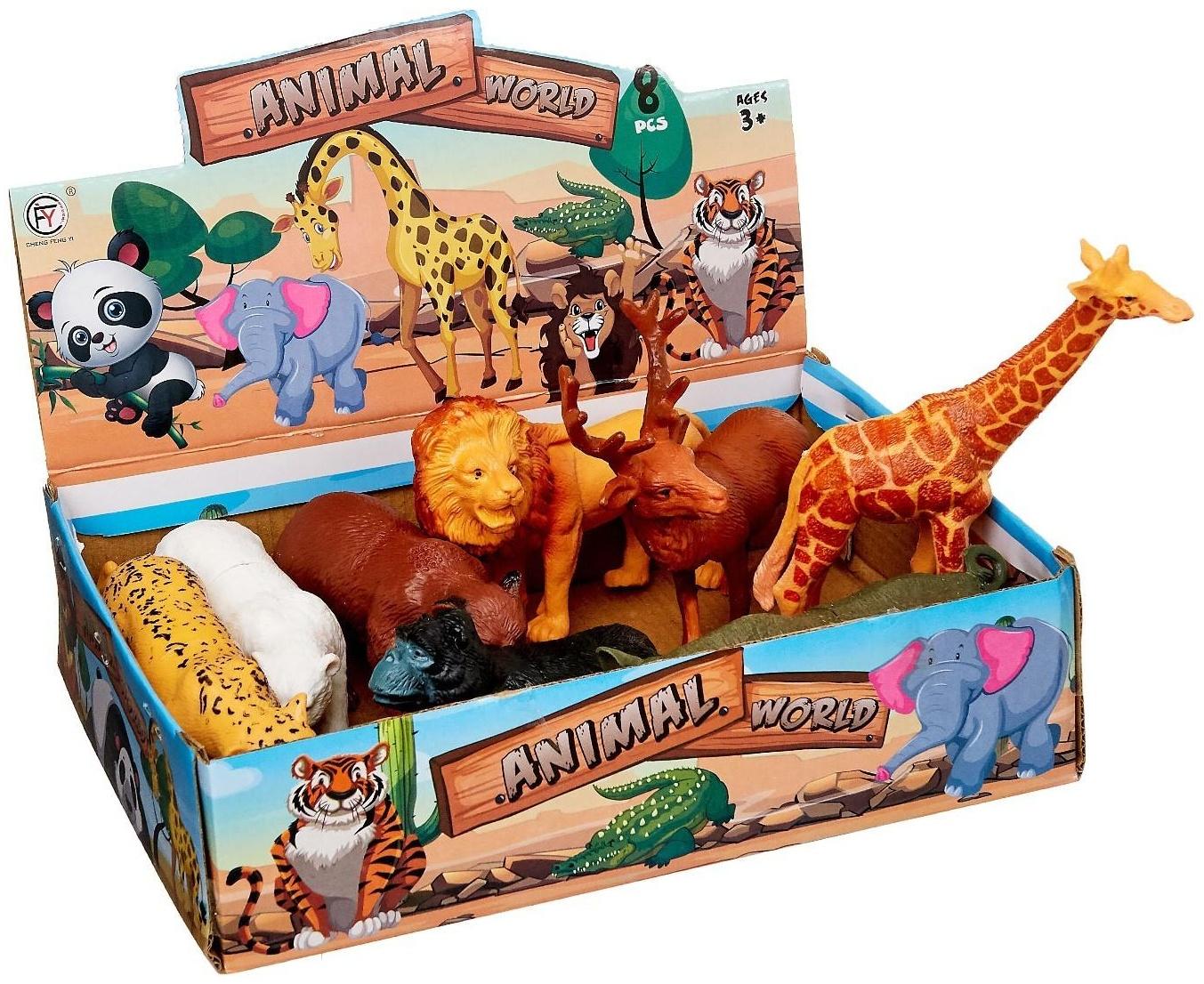 Фигурка животного «Дикий зверь», МИКС