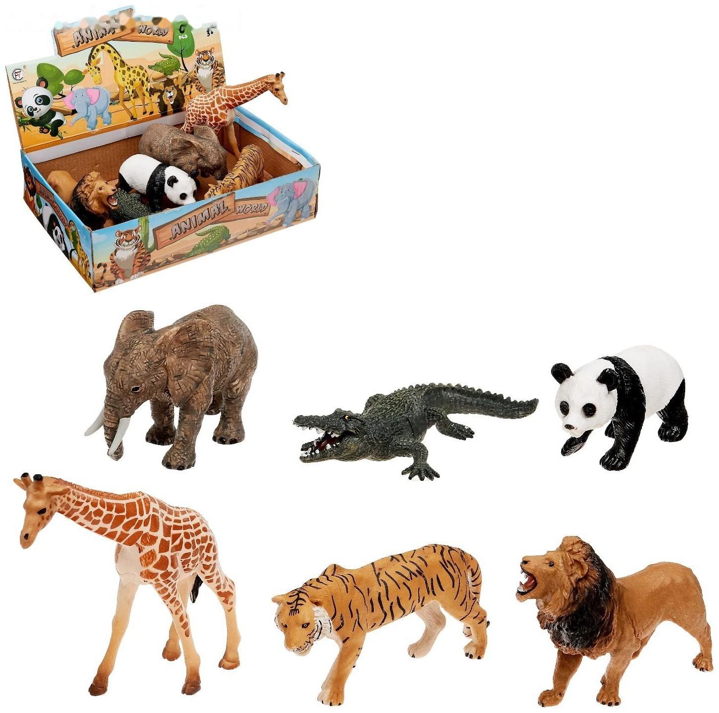 Фигурка животного «Мир диких животных», МИКС