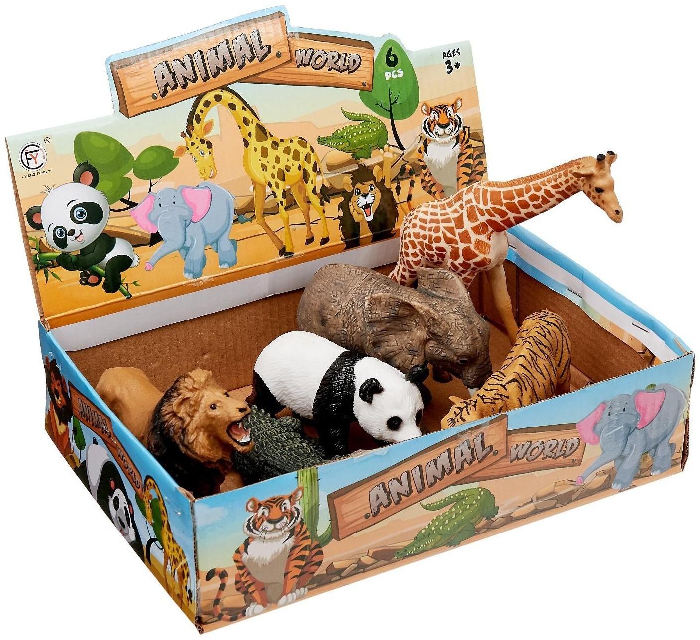 Фигурка животного «Мир диких животных», МИКС