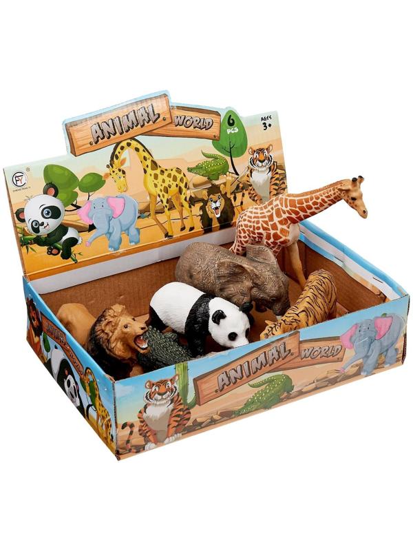 Фигурка животного «Мир диких животных», МИКС