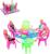 Мебель для кукол с куклами и аксессуарами, цвета МИКС
