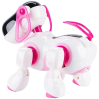 Робот-собака «Киберпёс Ки-Ки», радиоуправляемый, интерактивный, русское озвучивание, световые эффекты, цвет розовый