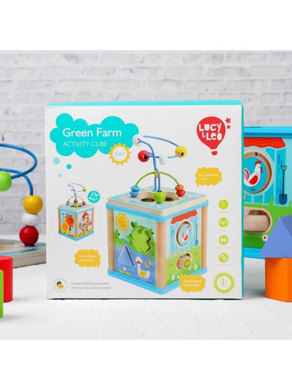 Универсальный занимательный куб «Ферма»