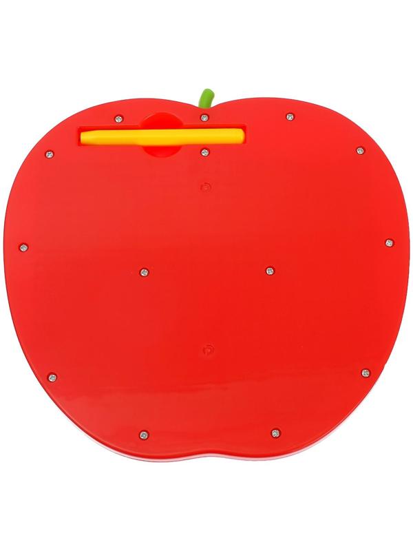Магнитный планшет большое яблоко, 468 отверстий, цвет красный