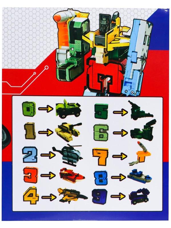 Робот «Робоцифры», трансформируется, МИКС