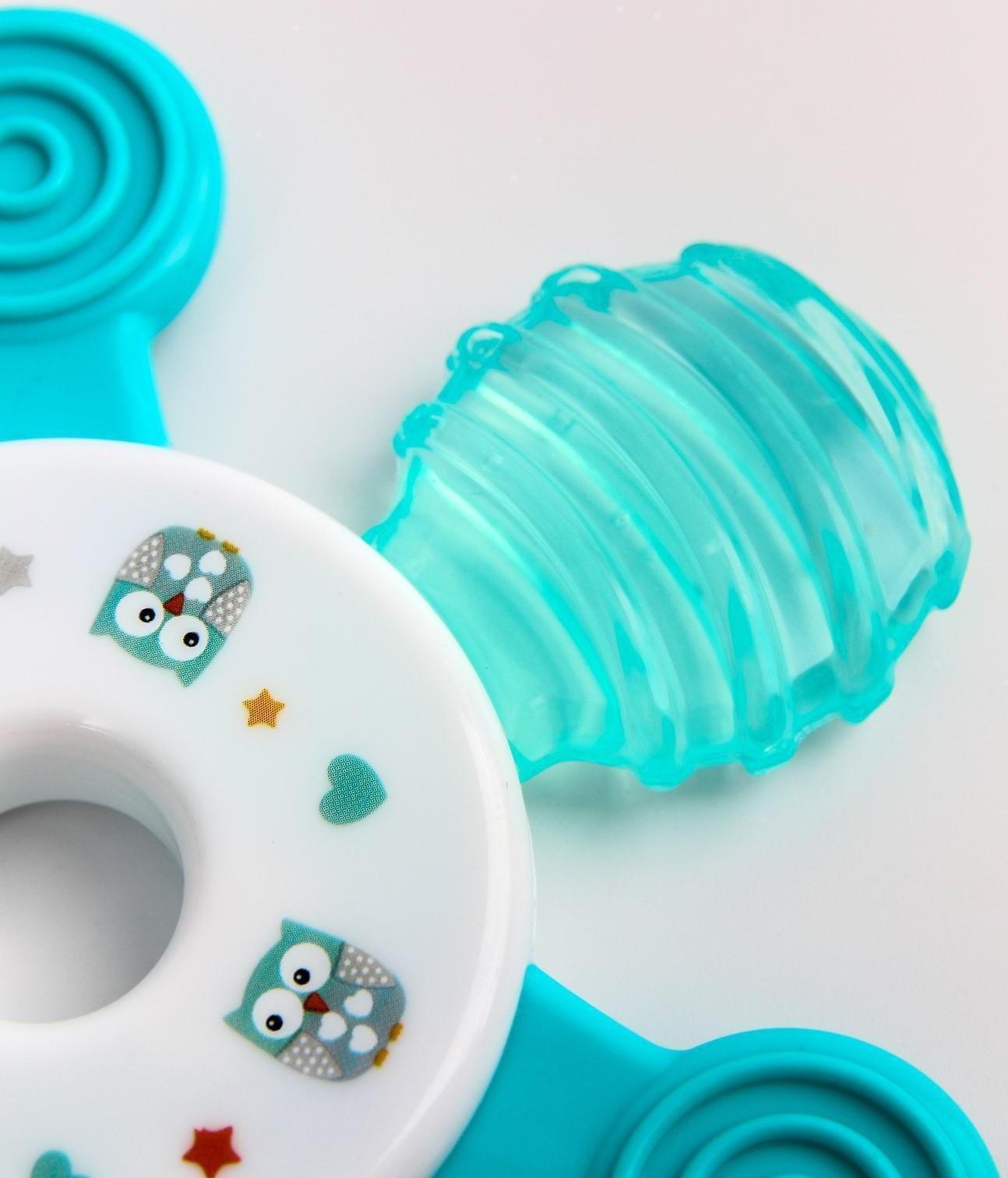 Прорезыватель охлаждающий «Снежинка», цвет МИКС