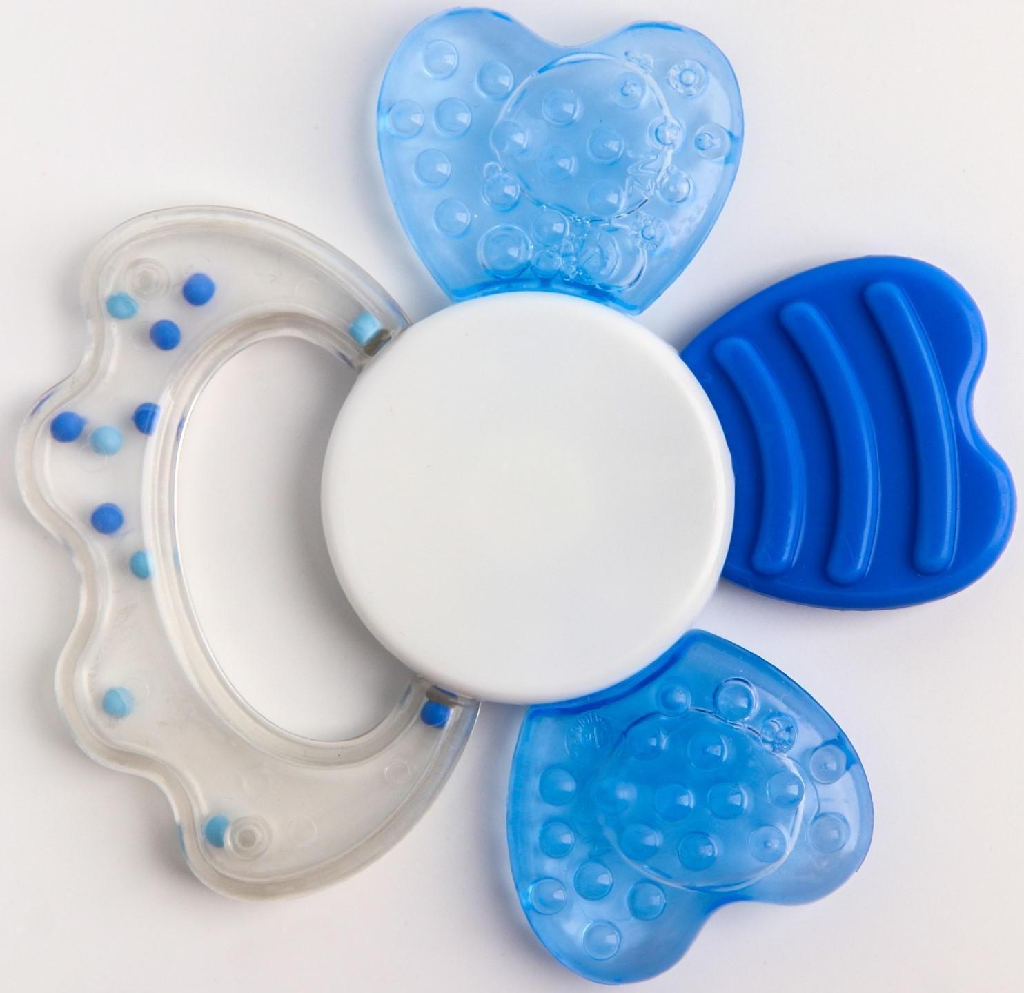 Прорезыватель-погремушка «Лепесток», цвет МИКС