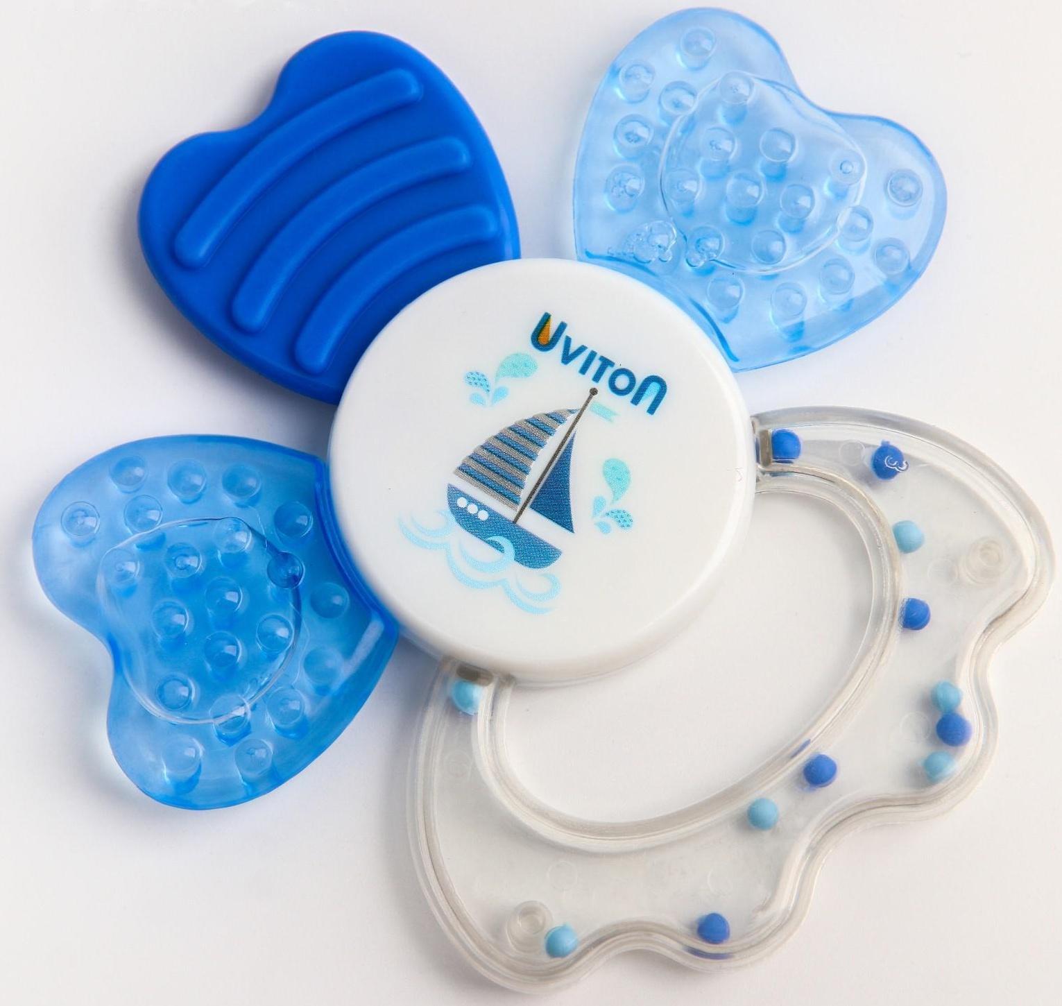 Прорезыватель-погремушка «Лепесток», цвет МИКС