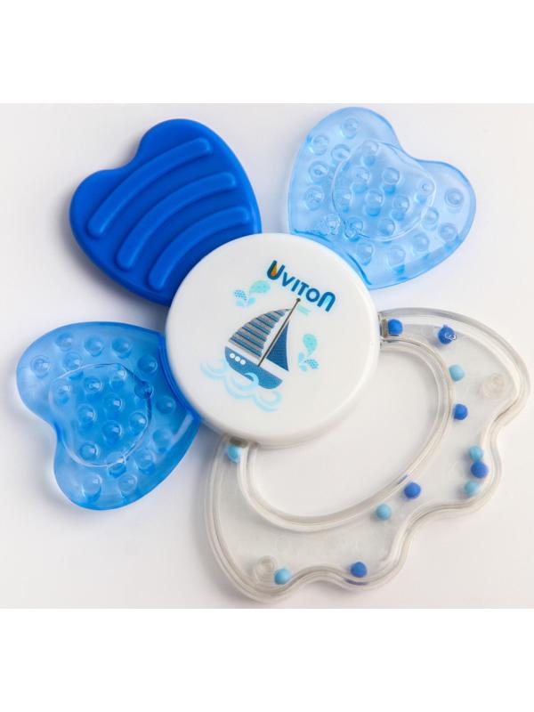 Прорезыватель-погремушка «Лепесток», цвет МИКС