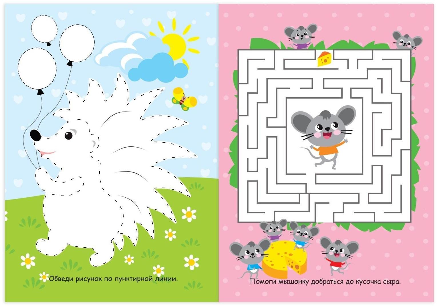 Набор книг с маркерами «Пиши-стирай. Для девочек» 2 шт. по 12 стр.