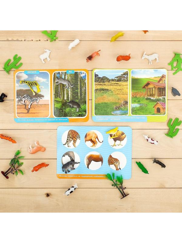 Развивающий набор сортер «Изучаем животных», по методике Монтессори