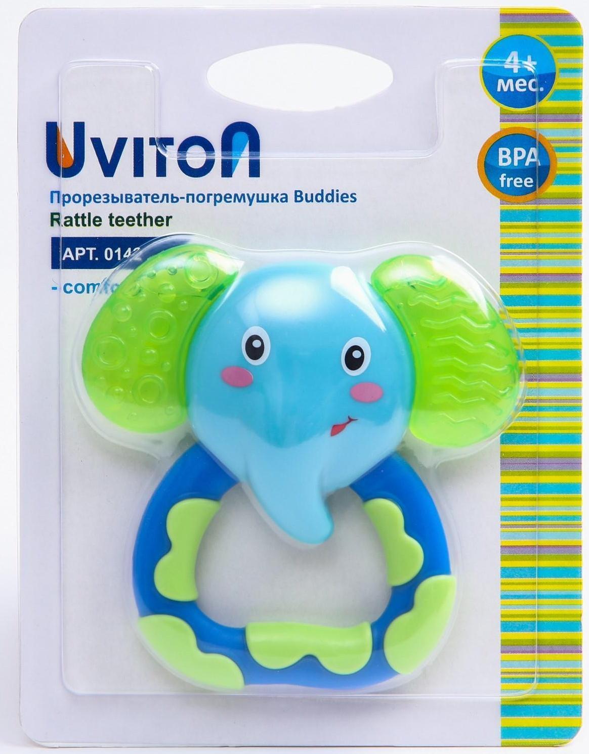 Прорезыватель Buddies, виды МИКС