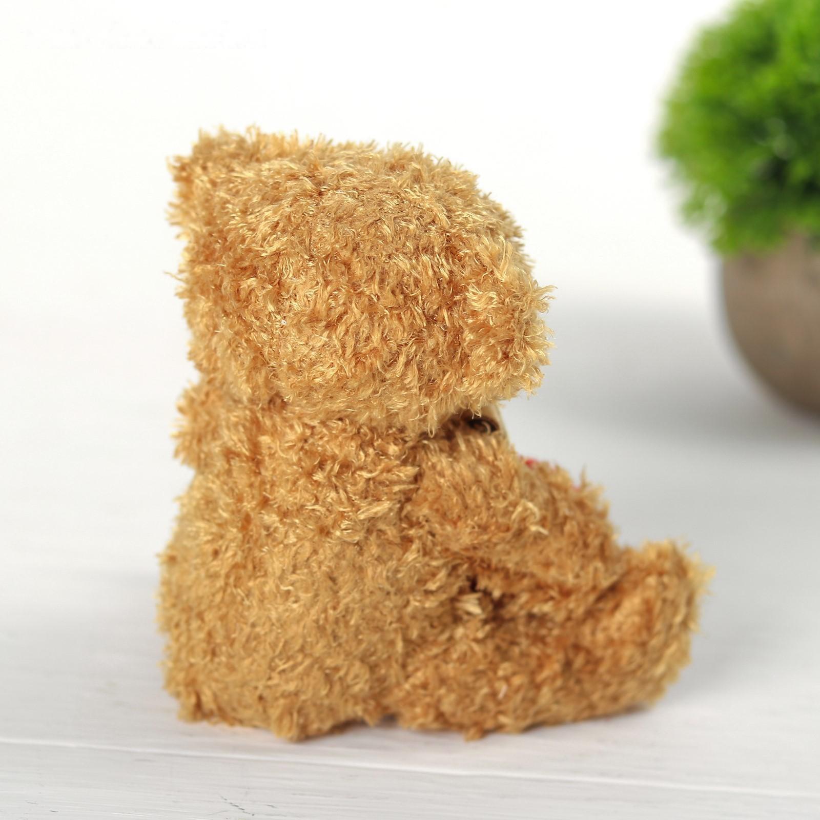 Мягкая игрушка «Медведь с сердцем», цвет МИКС