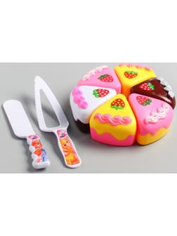 Набор игровой «Чаепитите», феи WINX, тортик и 2 столовых прибора, с книгой рецептов