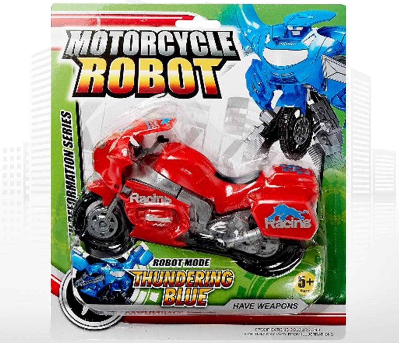 Робот «Мотоцикл», трансформируется, цвета МИКС