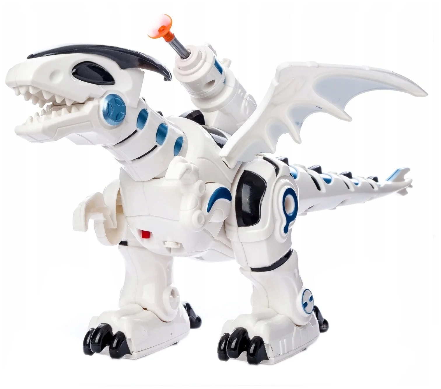 Робот-игрушка Iq Bot «Динозавр тиранобот», стреляет, свет, звук, работает от батареек