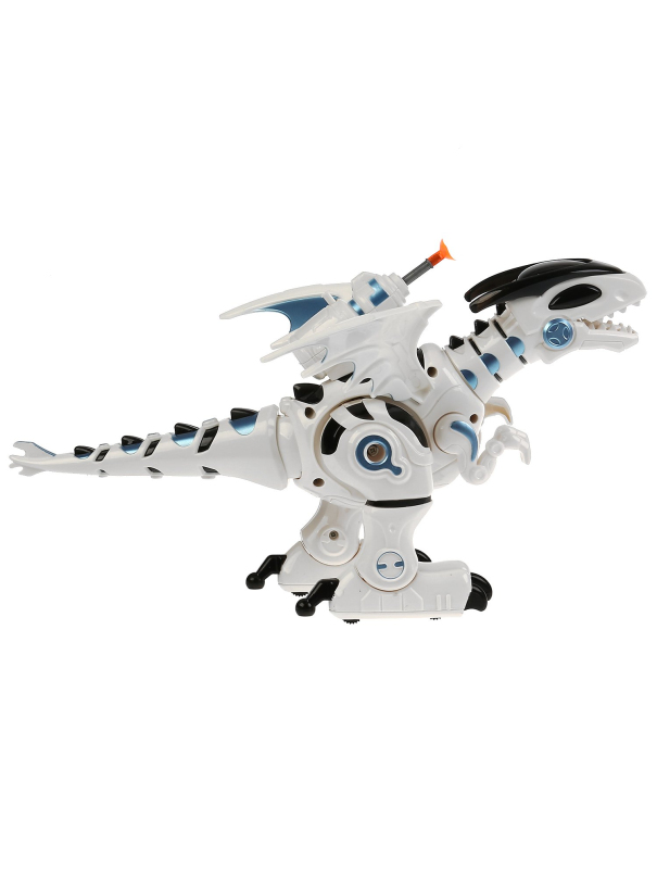 Робот-игрушка Iq Bot «Динозавр тиранобот», стреляет, свет, звук, работает от батареек