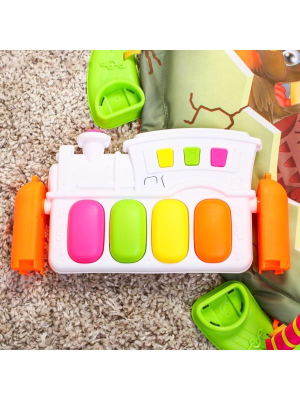 Развивающий коврик «Сказочные птицы», с пианино, р -р 85х85х0,5 см.