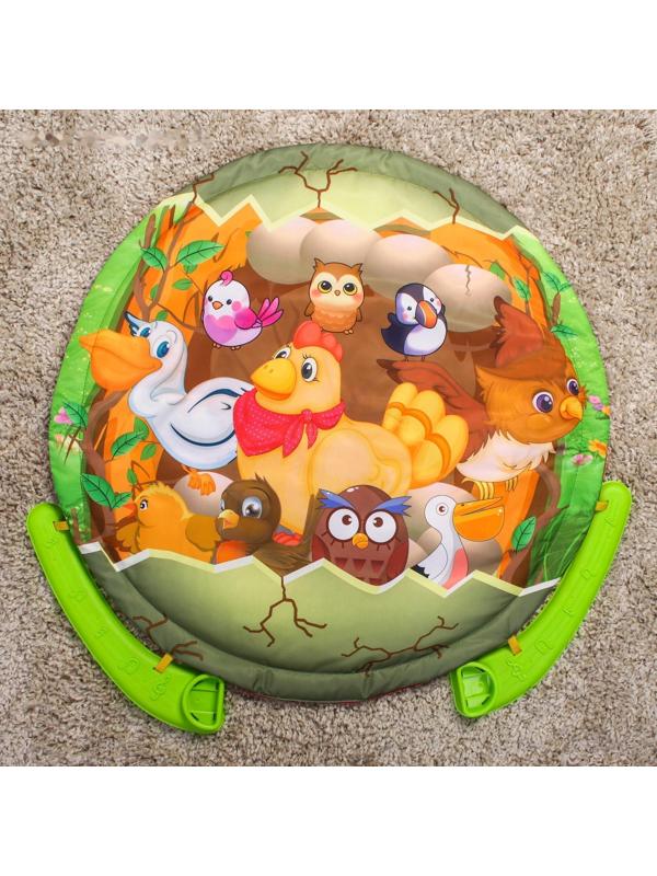 Развивающий коврик «Сказочные птицы», с пианино, р -р 85х85х0,5 см.