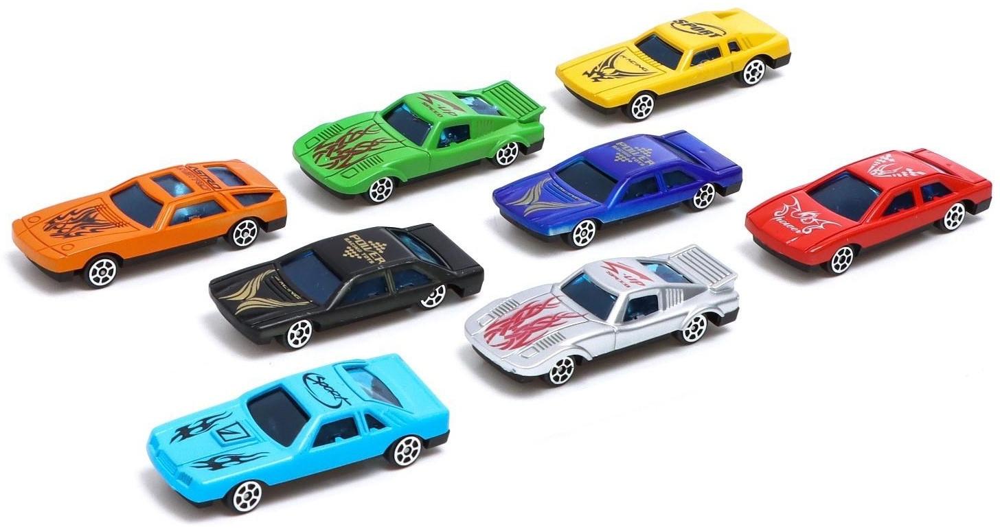 Машина «Супергонщик», набор 8 шт.