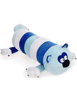Мягкая игрушка «Кот-Батон», цвет голубой, 56 см