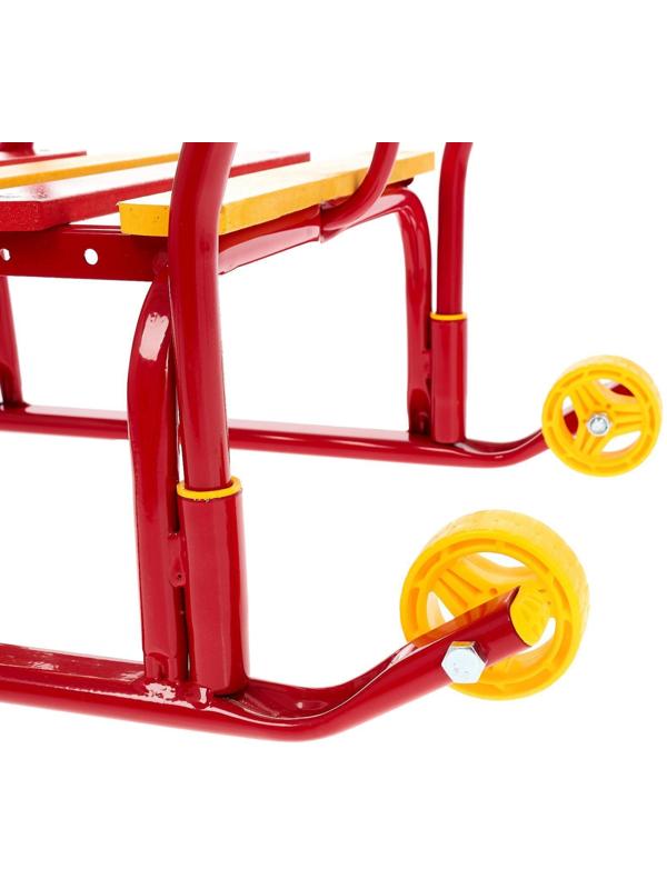 Санки «Тимка 3К», цвет красный