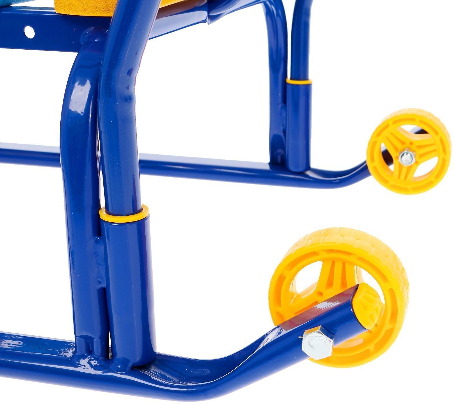 Санки «Тимка», цвет синий