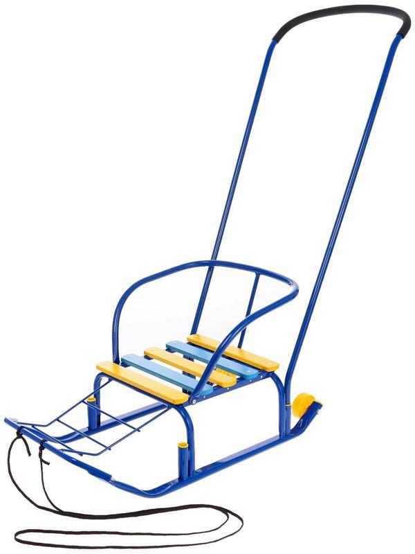 Санки «Тимка», цвет синий