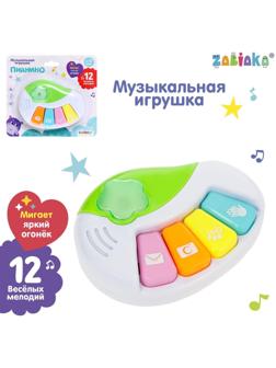 Музыкальная игрушка «Пианино», свет, звук, МИКС