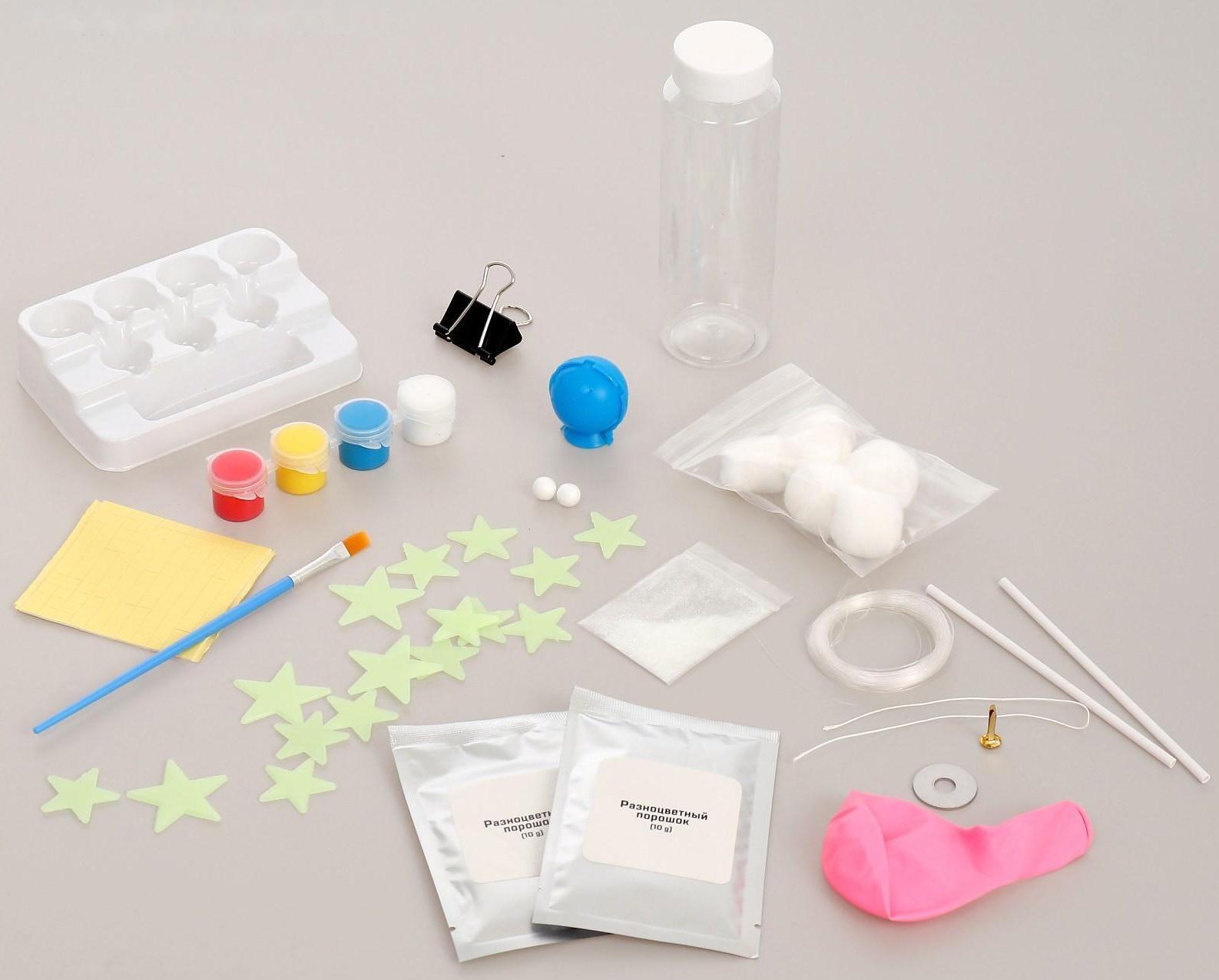 Набор для опытов «Удивительная вселенная», набор из 7 опытов