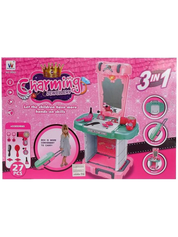 Игровой набор трюмо «Маленькая красотка», с аксессуарами, со световыми эффектами