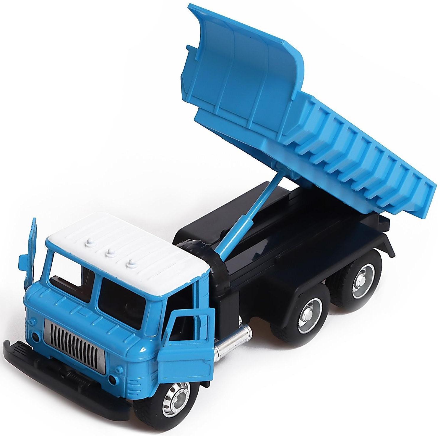 Грузовик металлический «Самосвал», инерционный, цвет синий