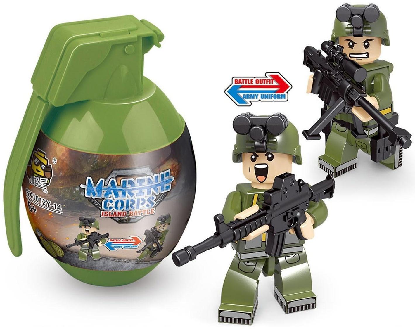 Конструктор в гранате «Вояки» SX1012 / Микс 1 шт