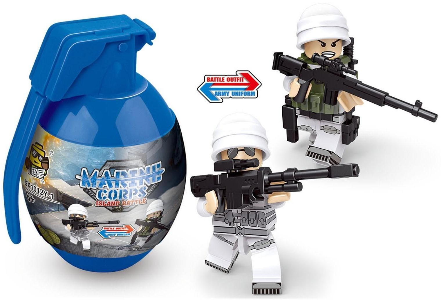 Конструктор в гранате «Вояки» SX1012 / Микс 1 шт