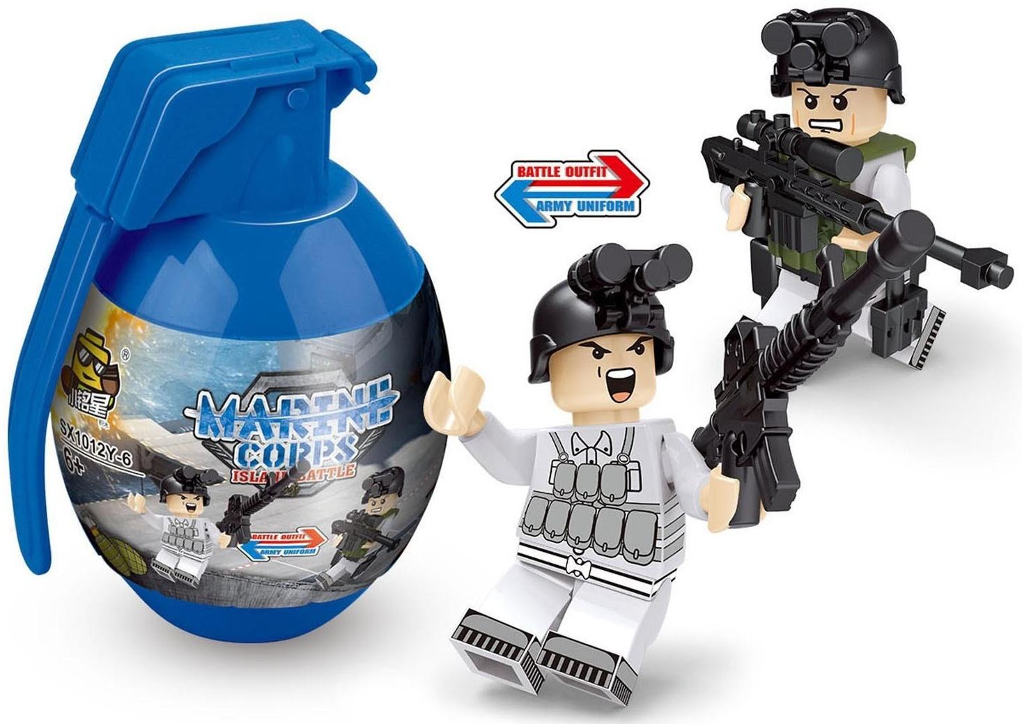 Конструктор в гранате «Вояки» SX1012 / Микс 1 шт