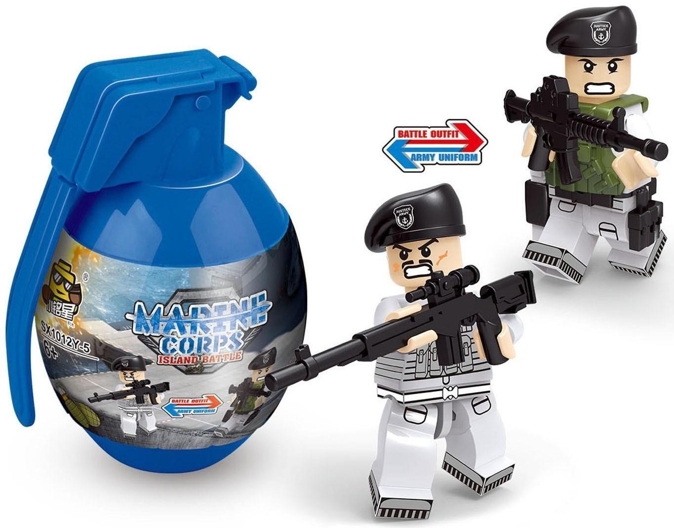 Конструктор в гранате «Вояки» SX1012 / Микс 1 шт